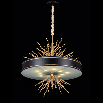 Lustre tambour 12 lumières Janciel