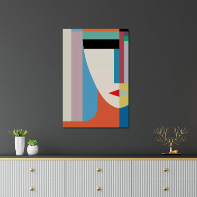 Impression de visage absolu sur verre acrylique