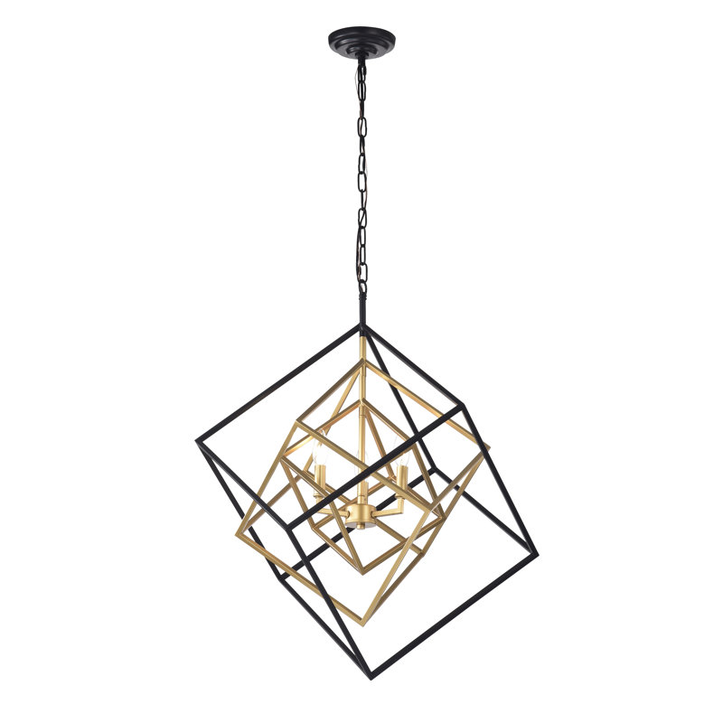 Dorelli 3 - Light Geometric Chandelier