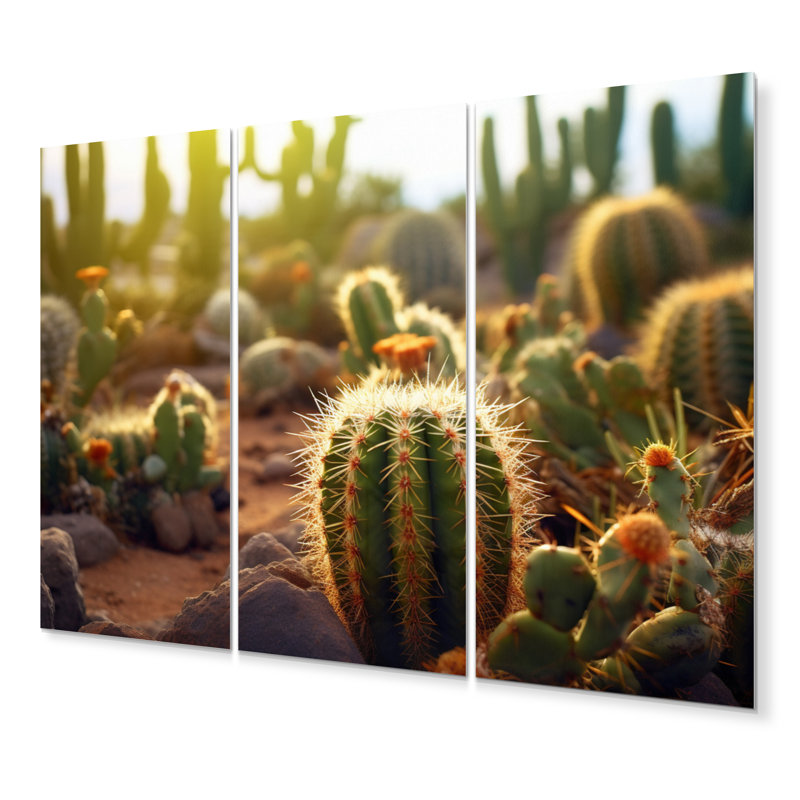 Boho Plants & Flowers Wall Decor on Metal
