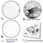 Impression sur toile monochrome de poissons noirs et blancs-137883190-137883191