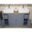 Jerell 1230mm Double Bathroom Vanity with Vessel Ceramic Basin