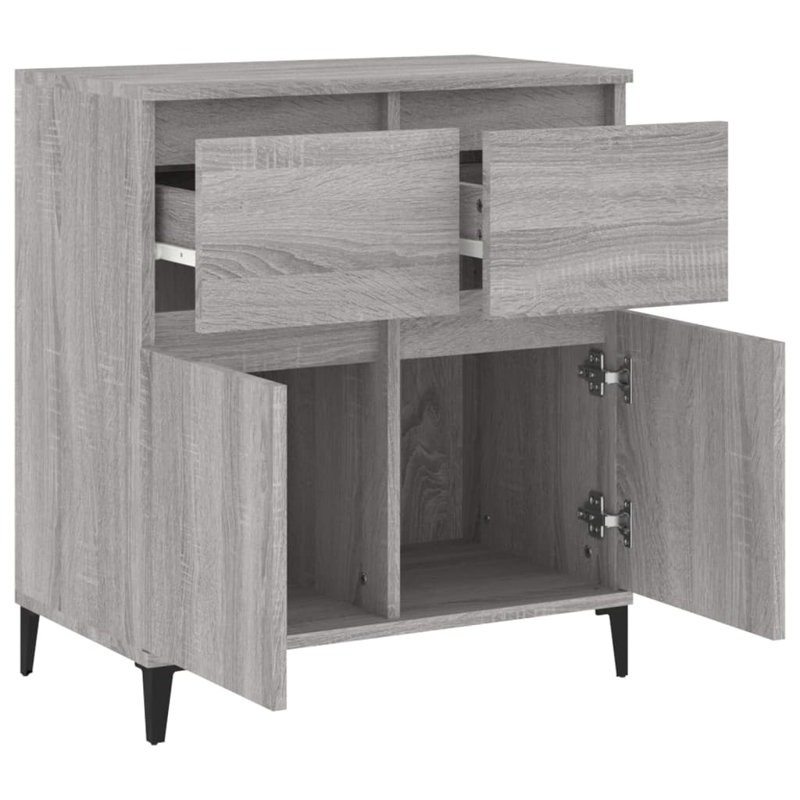 Alejondro Sideboard 60x35x70 cm Engineered Wood, Grey Sonoma