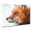 Profile Of A Red Fox - Wrapped Canvas-56629292