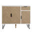 Armoire de rangement moderne, buffet avec tiroir et tablettes réglables en hauteur-951039327