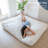 Thick striped Convertible bean bag bed-2042970495-2042970481