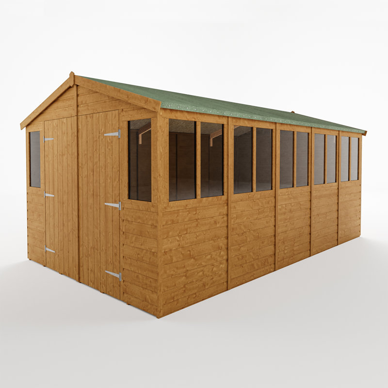 Rowlinson Workshop/Shed 9x12, 9ft. W x 15ft. D