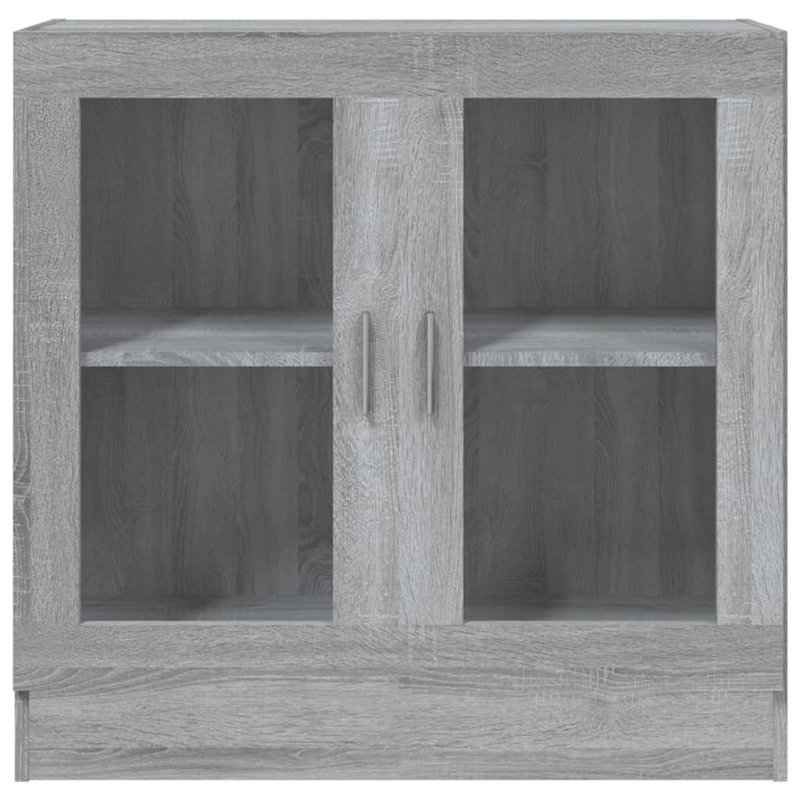 Vitrine vidaXL Vitrine, Sonoma gris