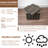Adt 11.81" × 11.81" Wood Interlocking Deck Tile-75852374