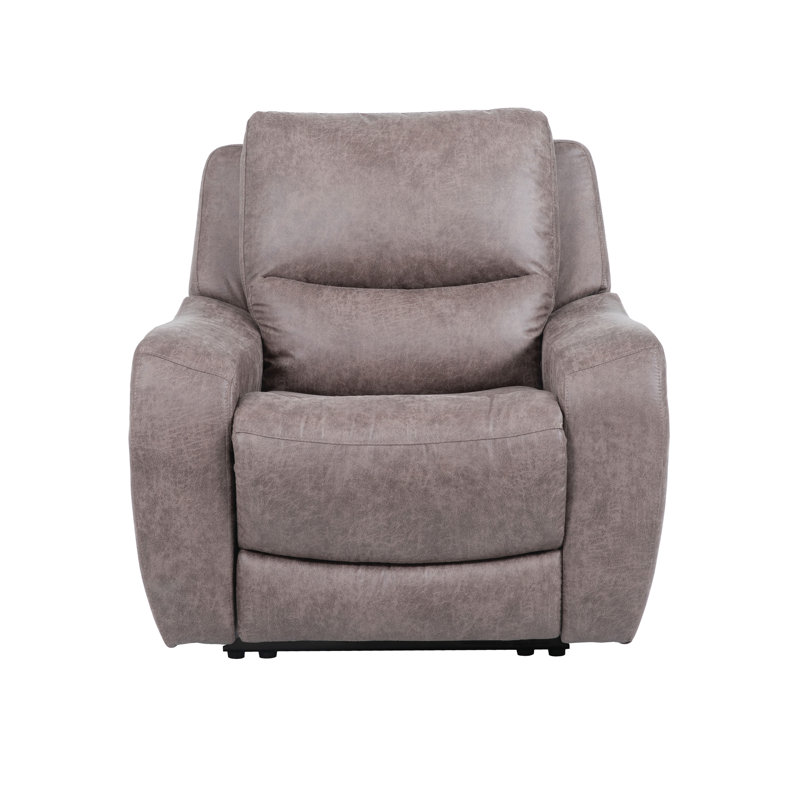 Fauteuil inclinable électrique Partida, Brun