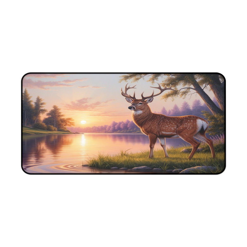 Polyester Desk Pad, 31.5x15.5