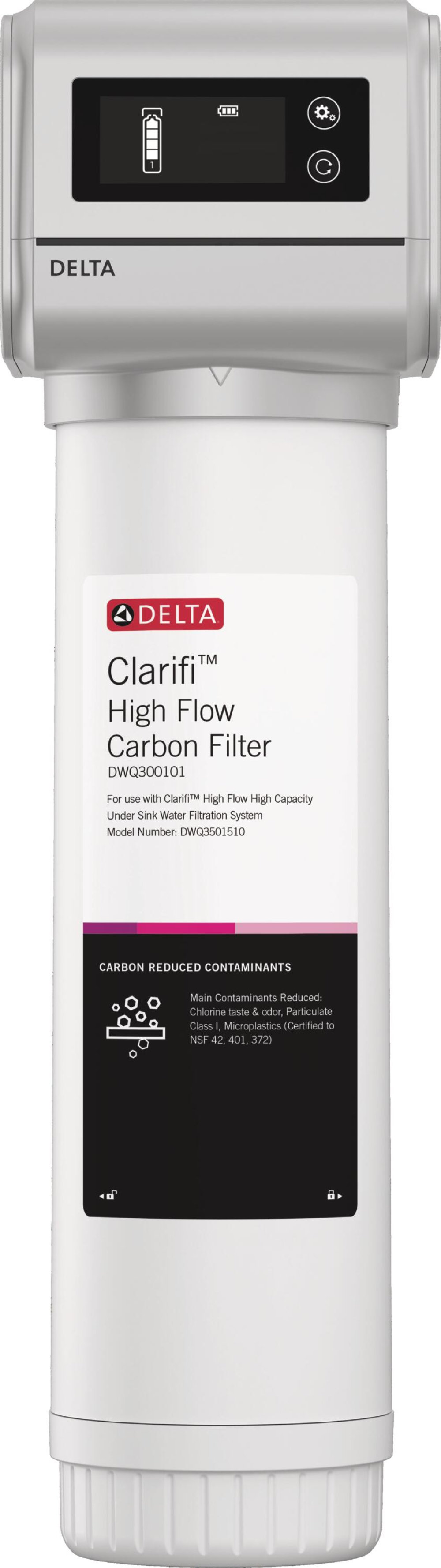 Delta High Flow High Capacity Under Sink Water Filtration System ...