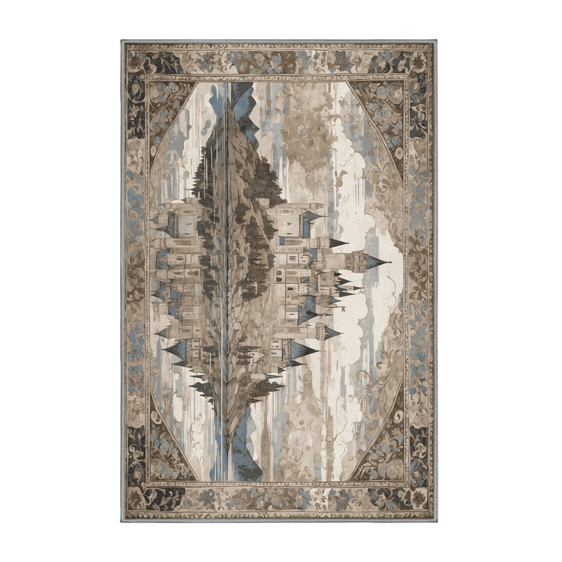 Arched Horizon Rug, Rectangle 8' x 10'