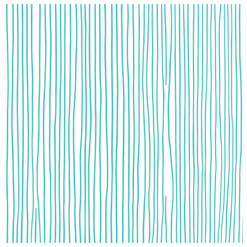 Turquoise Vertical Stripes Quilted Bedspread All Sizes, King