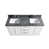 Quartz gris / argent