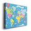 Voyage autour du monde - reproduction sur toile tendue-923747205