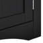 Armoire de coin de salle de bain avec portes et tablettes, cuisine, salon, armoire de rangement autoportante pour salle de bain-72602423