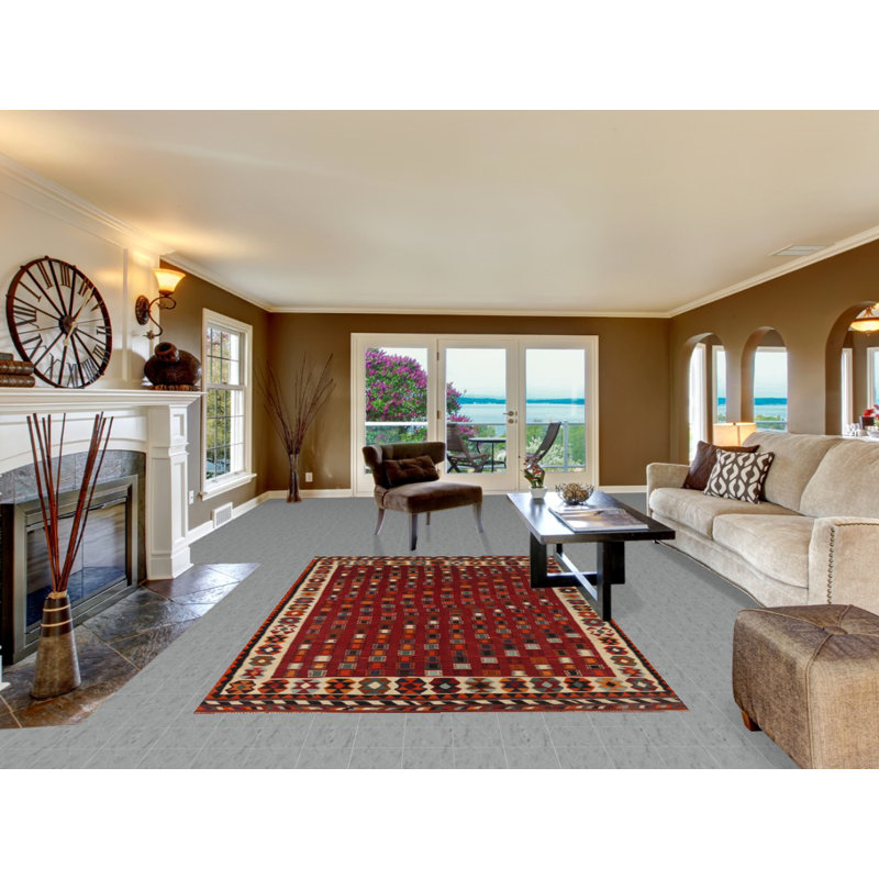 Vegetable Dye Kilim   Area Rug 6x10