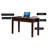 American-style desk study with rectangular drawers