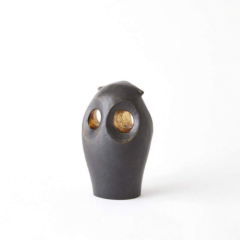 Gold Leafed Owl-Sm