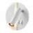 White LED Wall Sconce with Adjustable Spotlight-1256043695