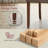 Upholstered Dining Chairs Set Of 4, Nail Head Trim Design, Solid Wood Legs And Padded Seat, Comfortable Fabric For Kitchen, Dining Room, Living Room(brown)-322295273-329003764