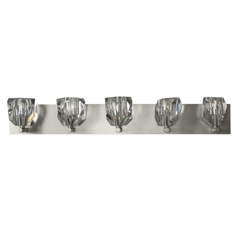 Éclairage pour meuble-lavabo à 5 lumières à intensité variable Gatsby, Sterling