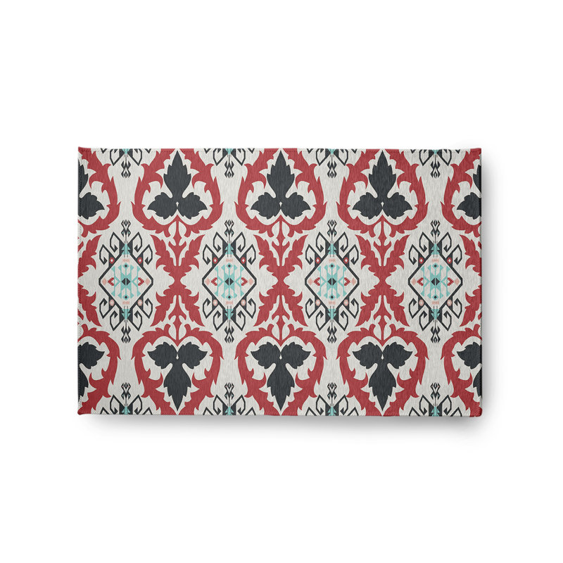 Melchior Chenille Ikat Indoor Rug, Rectangle 2' x 3'