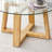 Modern practical circular coffee tables