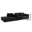 Canapé modulaire en L avec table d'appoint-1187441126