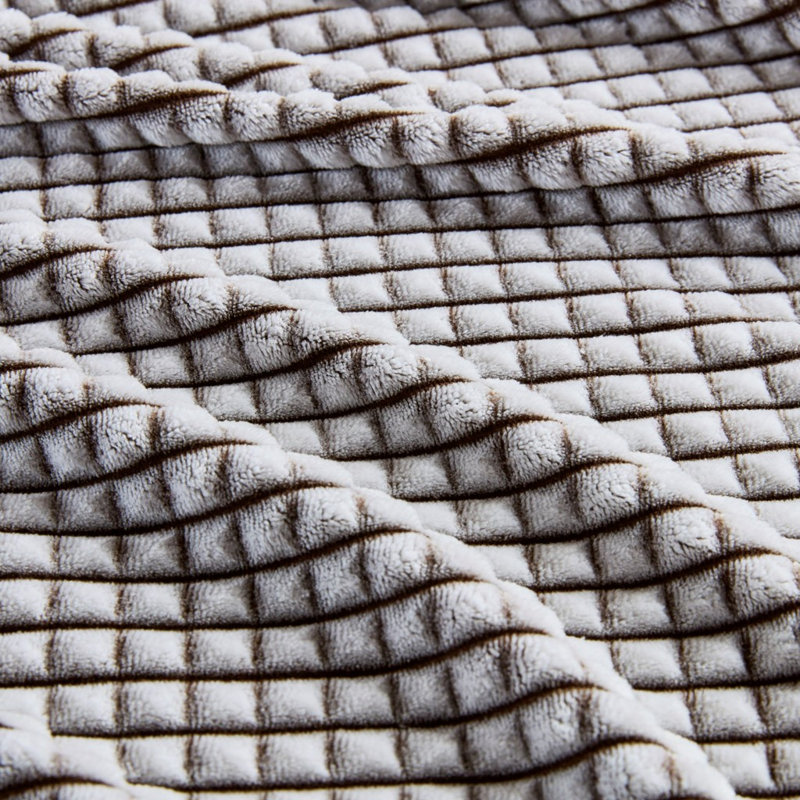 Couverture Gracie Mills Willow, Double/grand, Brun