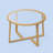 Ritvars Cross Legs Coffee Table-1780952858