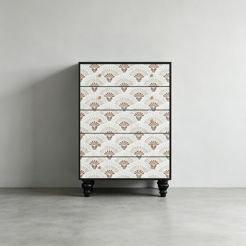 Armoire de rangement 5 tiroirs French Art