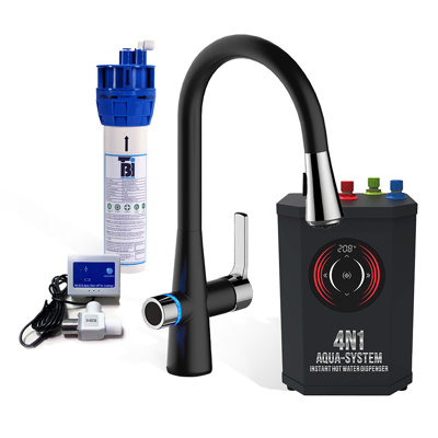 AquaNuTech Pull Down Touch Kitchen Faucet