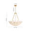 Lustre en cristal à 6 lumières Luxury