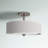 Fabric Semi Flush Mount