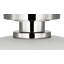 Cyrus 8" Flush Mount with White Glass-2067251513