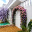 Tonnelle de jardin en métal pour l'extérieur-505186522