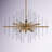 6 - Light Dimmable Sputnik Sphere Chandelier