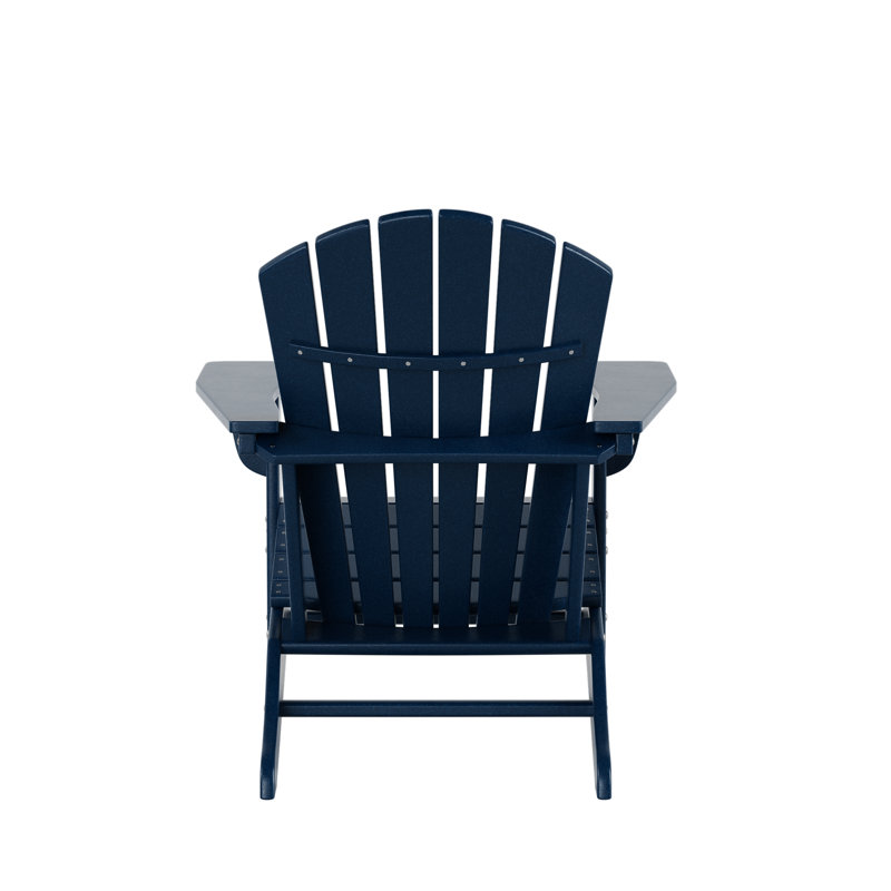 Chaise Adirondack en plastique Altura, Bleu marine