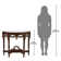 Chateau 34'' Genuine Marble Console Table