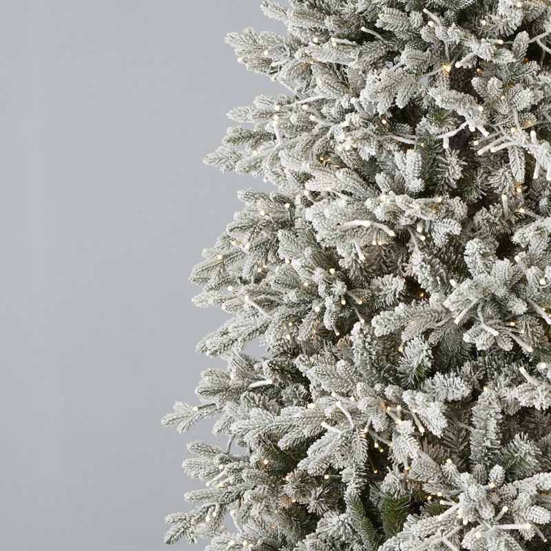 Arbre de Noël artificiel éclairé Dandan - Comprend un sac de rangement pour arbre et une télécommande, 7'