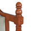 Grand lit plateforme tapissier avec tête de lit capitonnée à boutons, lit de ferme avec tête de lit et pied de lit