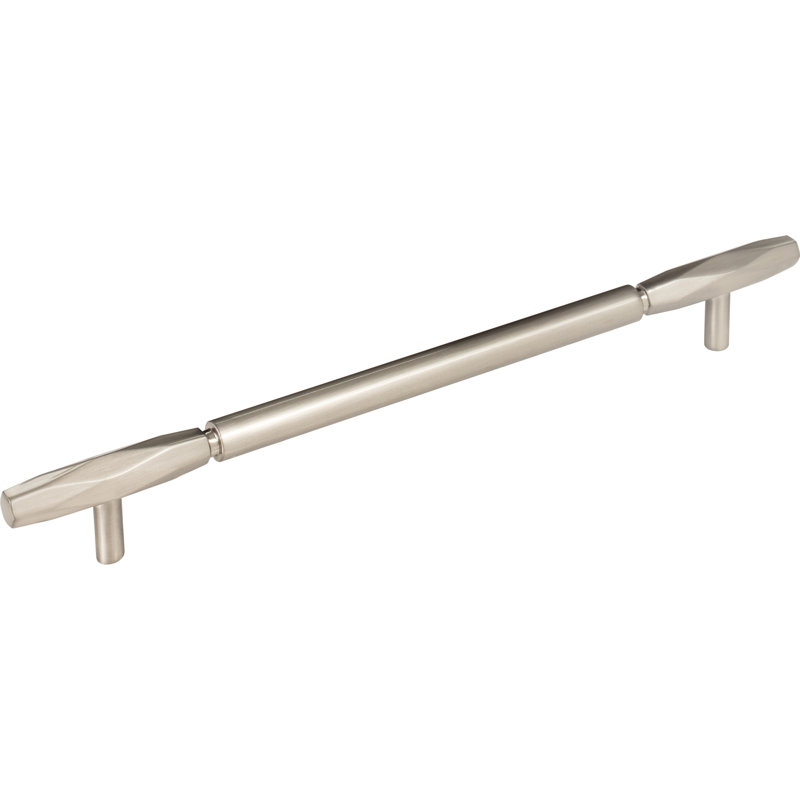 Kingsmill Bar Pull, Brushed Satin Nickel, 8 13/16" Center to Center