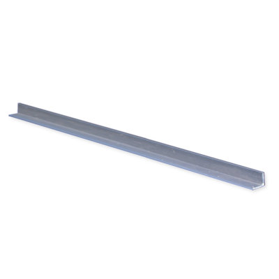 72"L x 0.625"W x 0.625"H Clear L- Shape Extrusion, 5-Pack