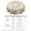 Nappe de Pâques nappe en polyester lavable à la machine-443079586