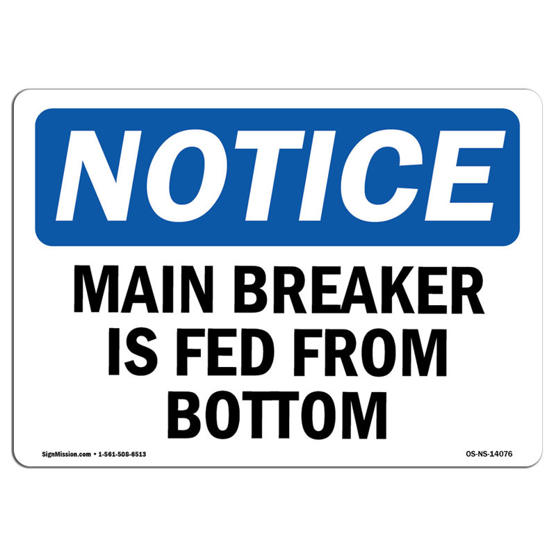 Notice Sign