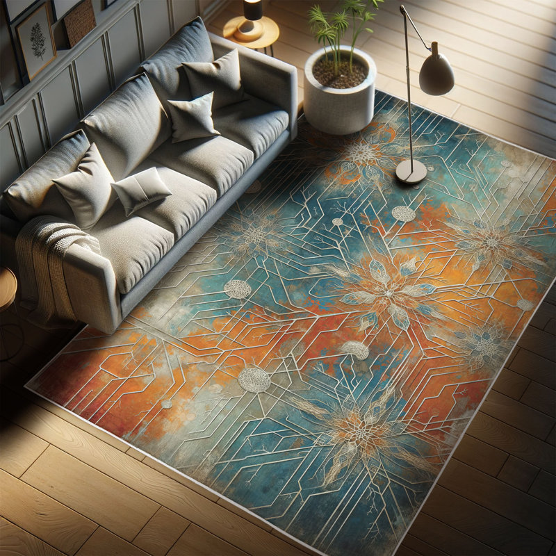 Rectangle 152 cm x 76 cm Area Rug