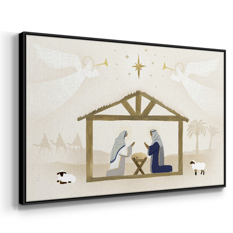 Away In A Manger Collection A, H 27 po x l 41 po x P 2 po, Noir