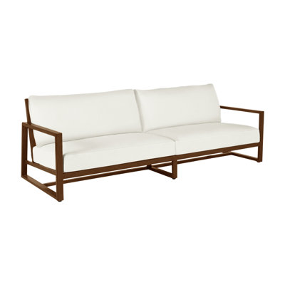 Avondale 100.38" Wide Outdoor Patio Sofa with Cushions
